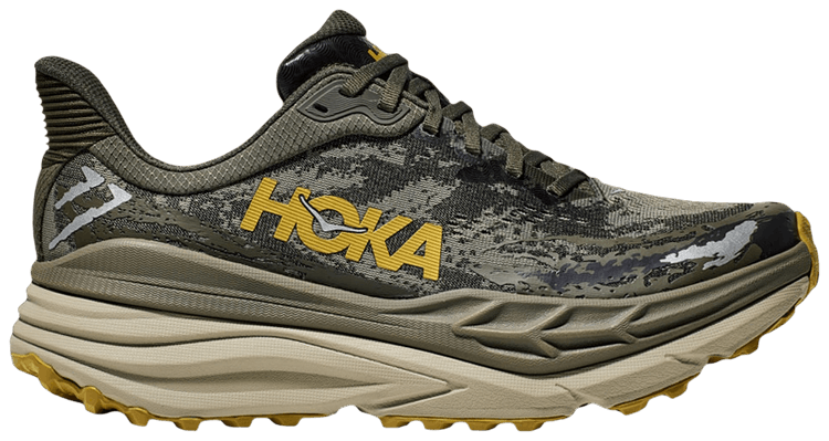 HOKA Stinson 7 Olive Haze Forest Cover