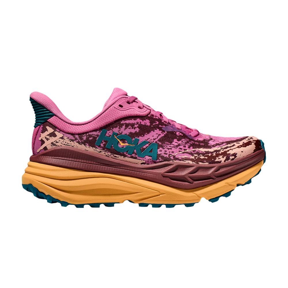 Pre-owned Hoka Wmns Stinson 7 'strawberry' In Pink