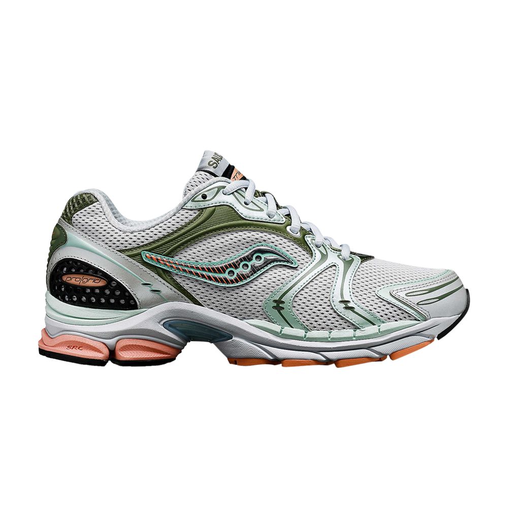Click to view more detailed imagery on our partner's website Pre-owned Saucony Progrid Triumph 4 Cs 'grey Green'