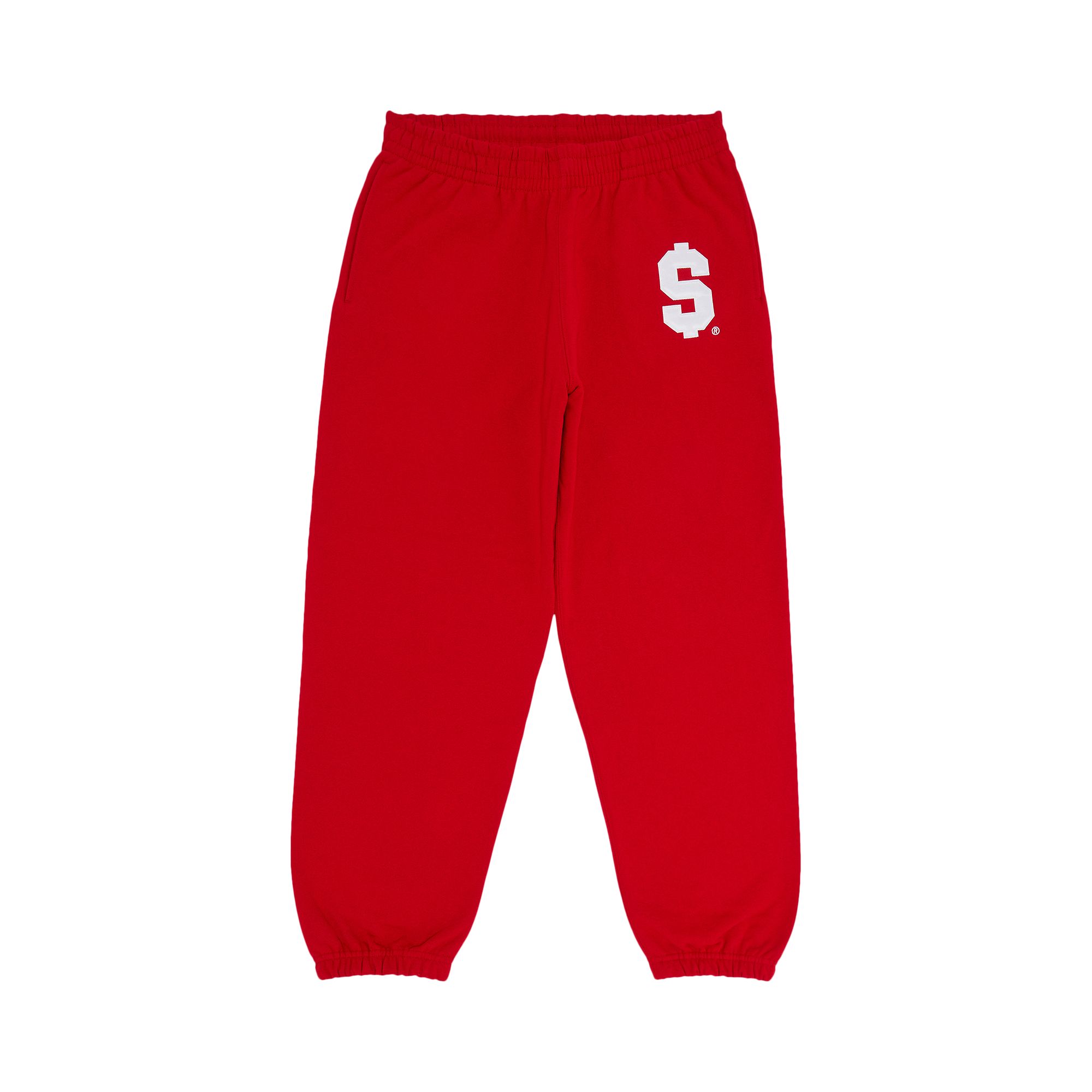 Pre-owned Supreme $ Sweatpant 'red'