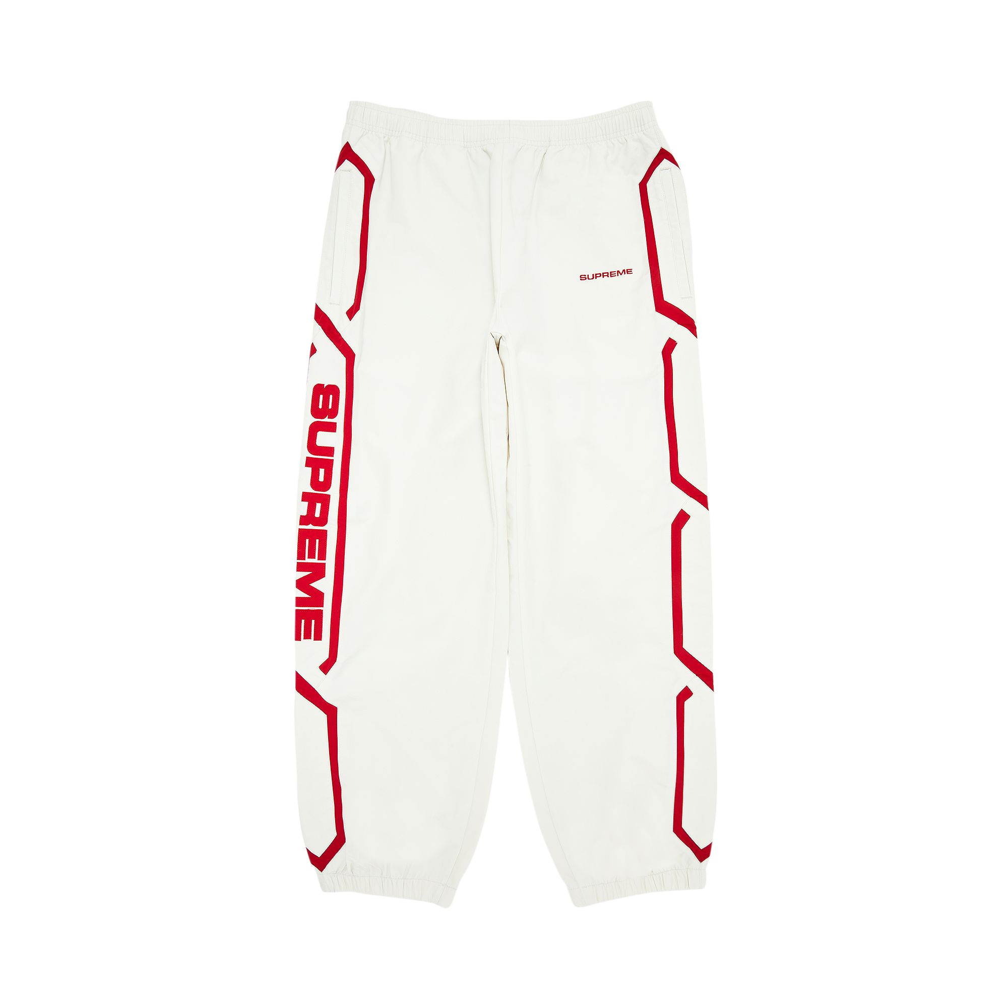 Pre-owned Supreme Inset Link Track Pant 'light Grey'