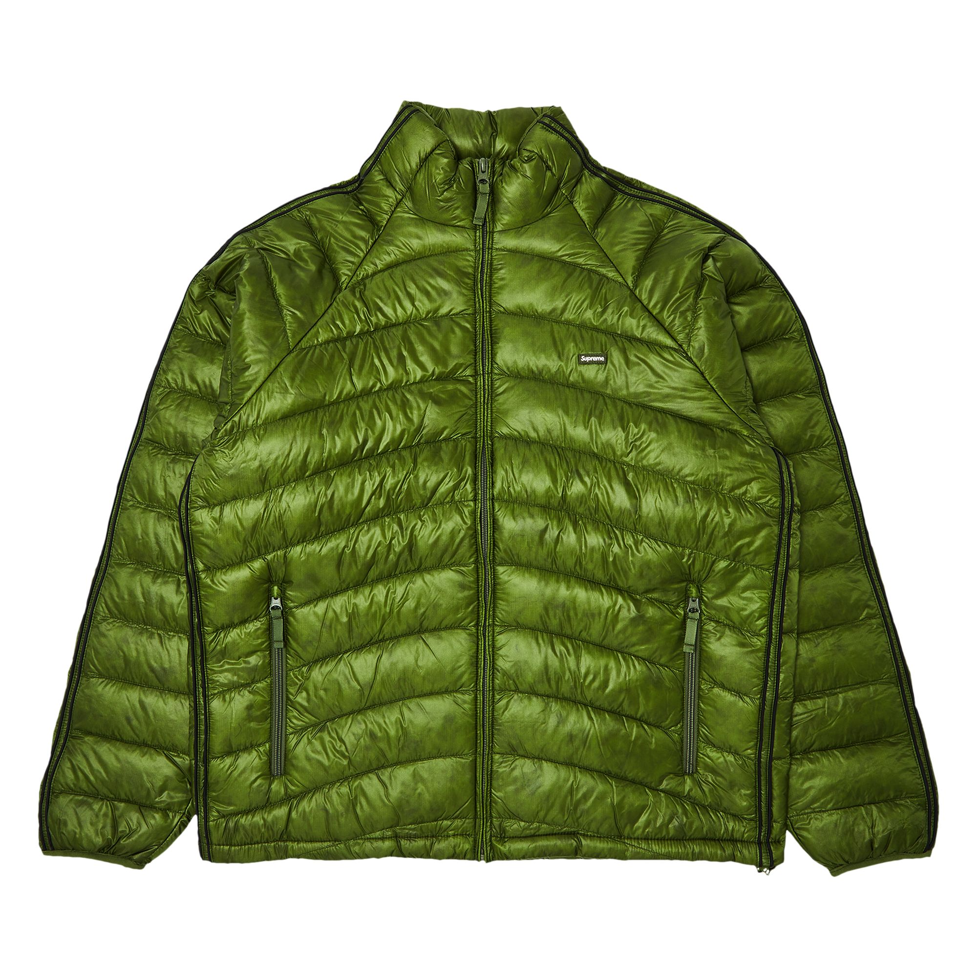 Click to view more detailed imagery on our partner's website Pre-owned Supreme Micro Down Jacket 'olive' In Green