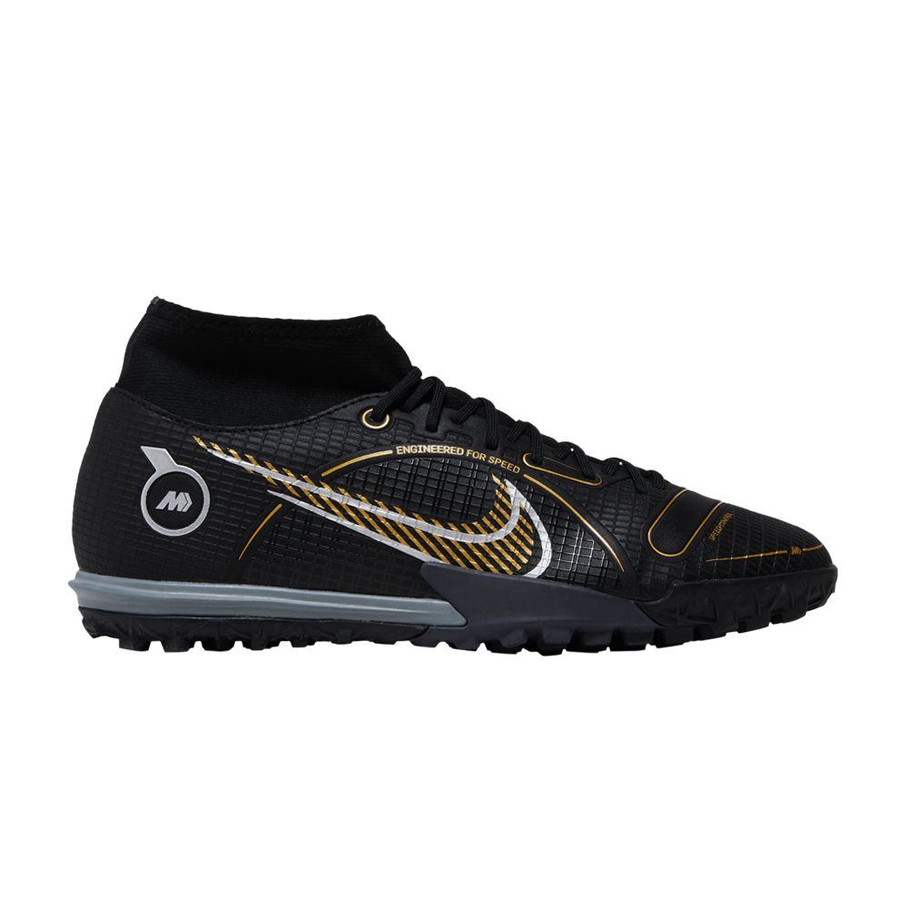 Nike Mercurial Superfly 8 Academy TF 'Shadow Pack' | Black | Men's Size 10