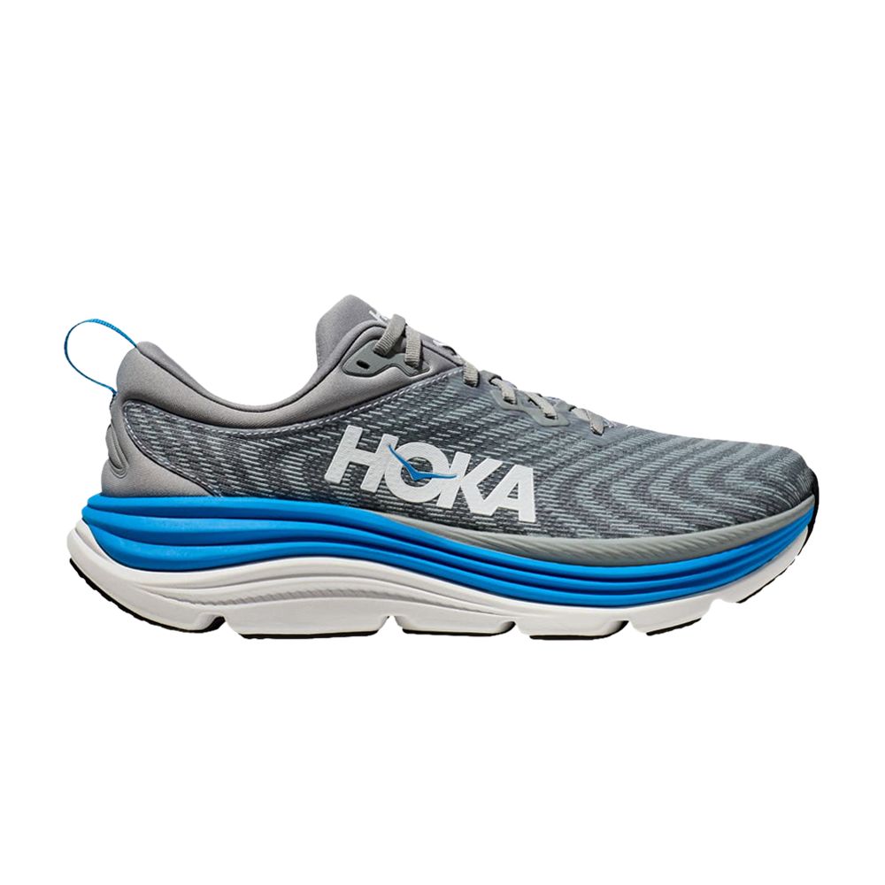 HOKA Gaviota 5 2E Wide 'Limestone Diva Blue' | Grey | Men's Size 8.5 - 1134234-LDVB