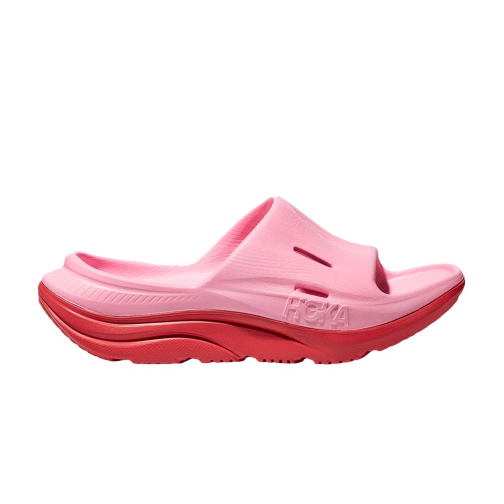 HOKA Ora Recovery Slide 3 Kids 'Peony Cerise' | Pink | Kid's Size 4