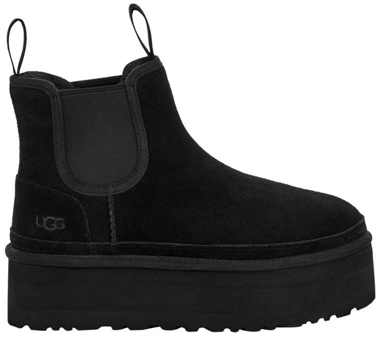 Wmns Neumel Platform Chelsea Boot Black