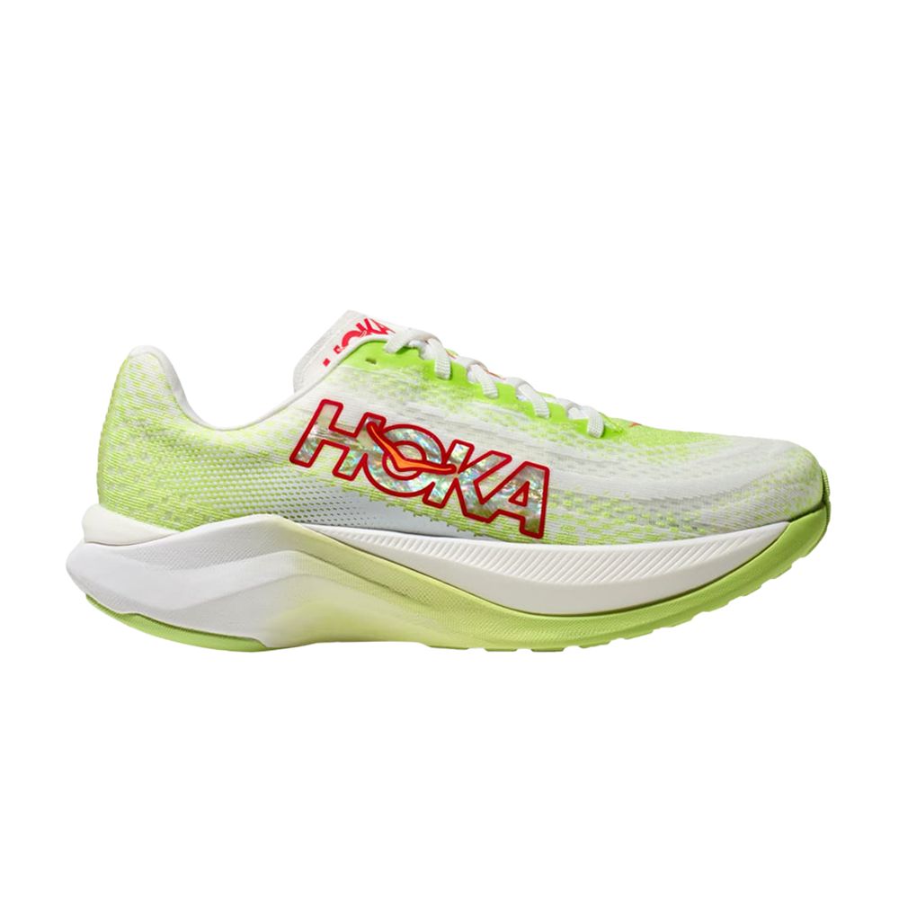 HOKA Mach X 'Lettuce White' | Green | Men's Size 9.5 - 1141450-LCW