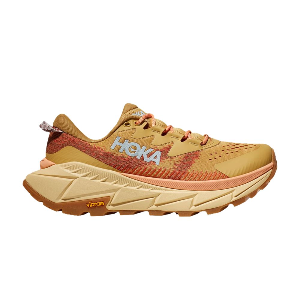 Pre-owned Hoka Wmns Skyline Float X 'flaxseed Pollen' In Brown