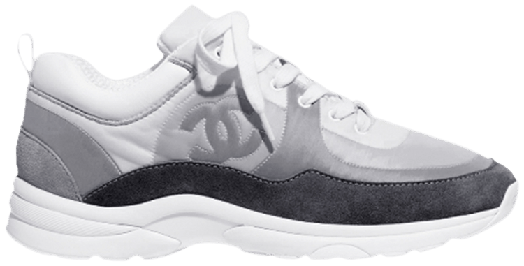 Buy Chanel Suede Calfskin Sneaker Ecru Grey G37137 Y55131 0K127 GOAT UK