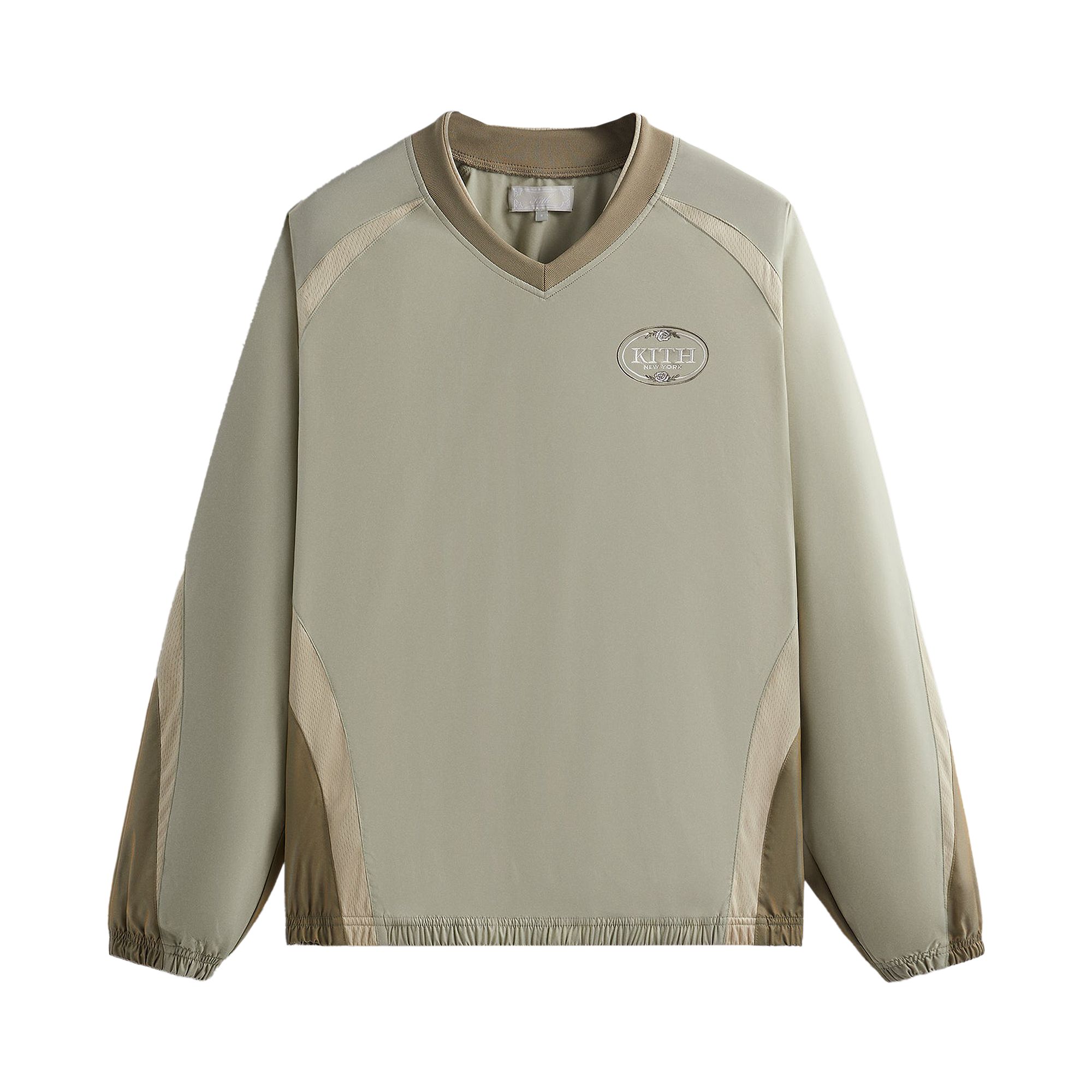 Kith Dayton Mesh Combo Pullover 'Region' | Green | Men's Size M