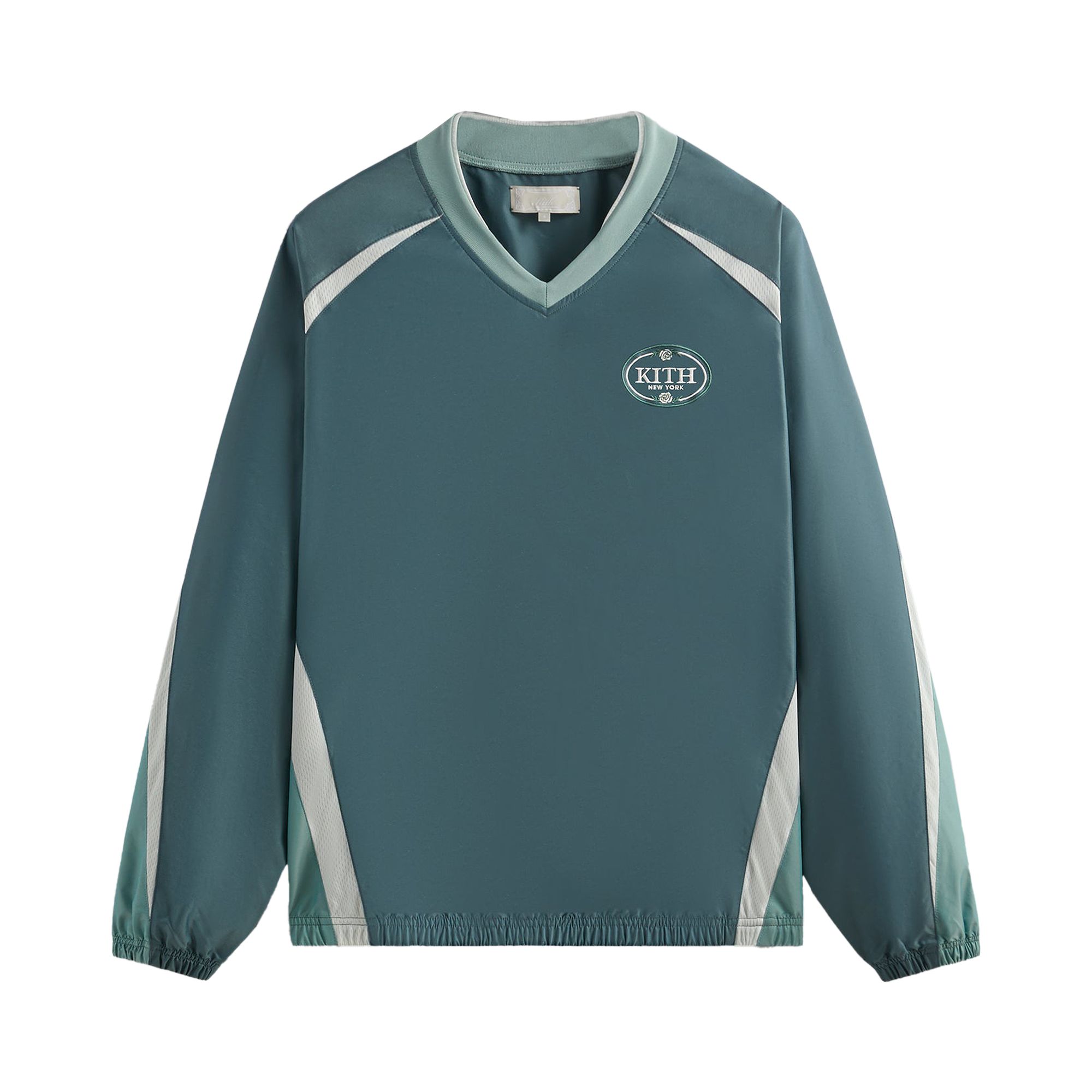 Click to view more detailed imagery on our partner's website Pre-owned Kith Dayton Mesh Combo Pullover 'rhythm' In Green