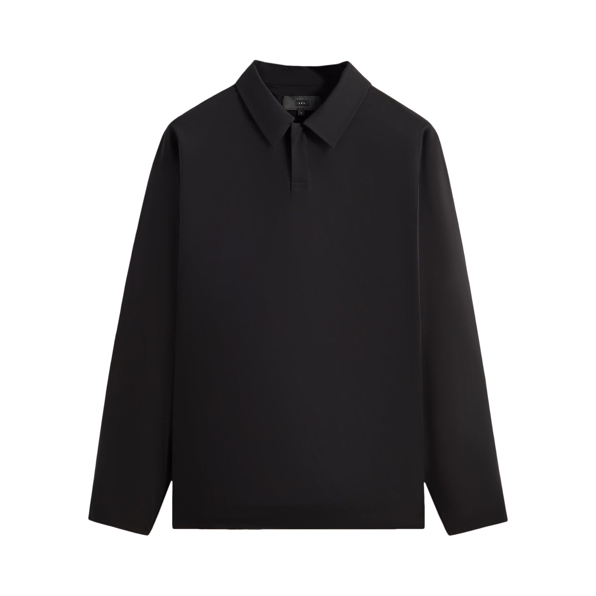 Pre-owned Kith 101 Kayson Snap Front Polo 'black'