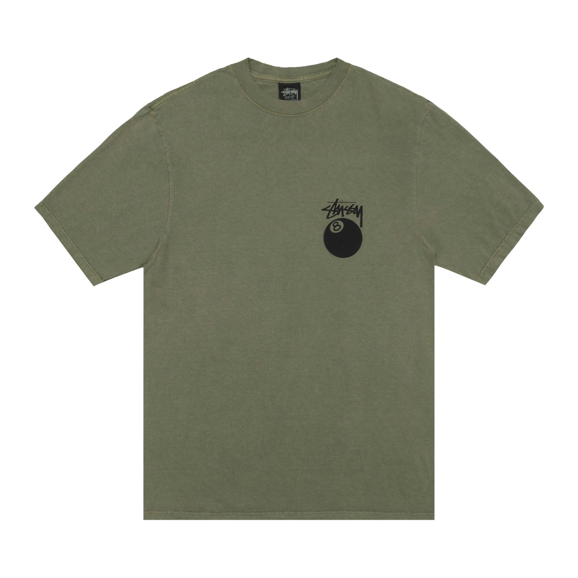 Stussy 8 Ball Tee 'Olive' | Green | Men's Size S