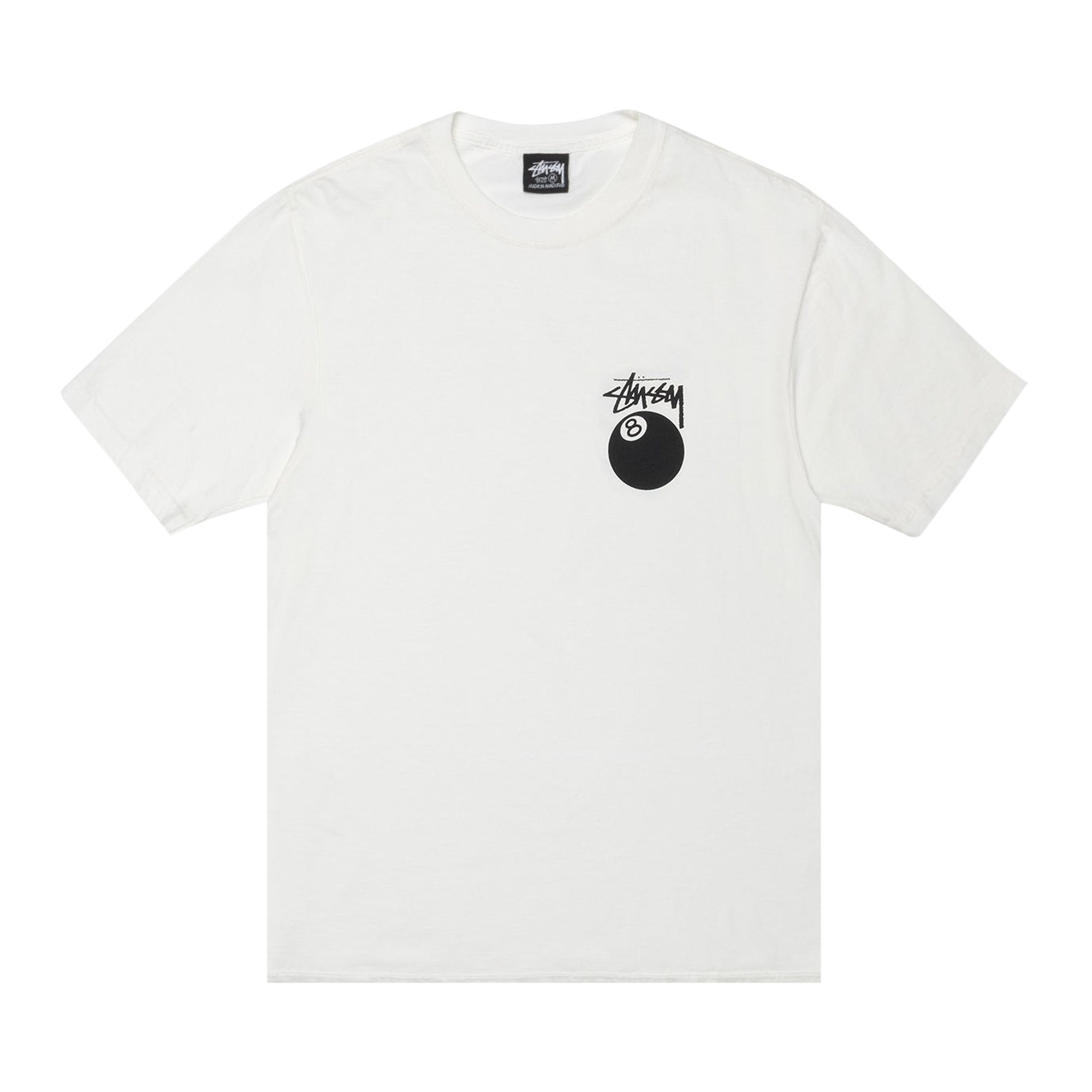 Stussy 8 Ball Tee 'Natural' | White | Men's Size 2XL