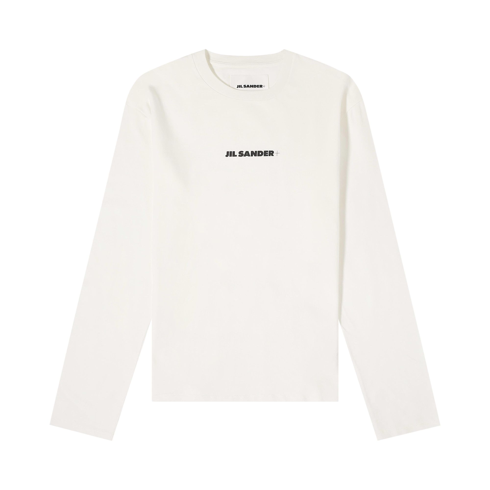 Pre-owned Jil Sander Crewneck Long-sleeve T-shirt 'milky' | Cream | Men's Size M
