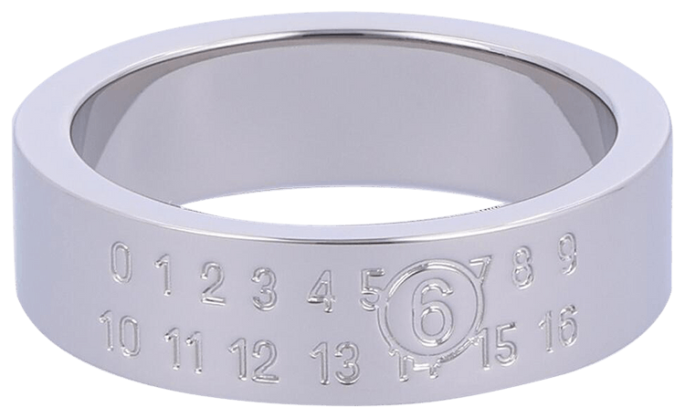【MM6 Maison Margiela】チゼル リング パラディオ シルバー Buy Mm6 Maison Margiela rings: New & Pre-Owned | GOAT
