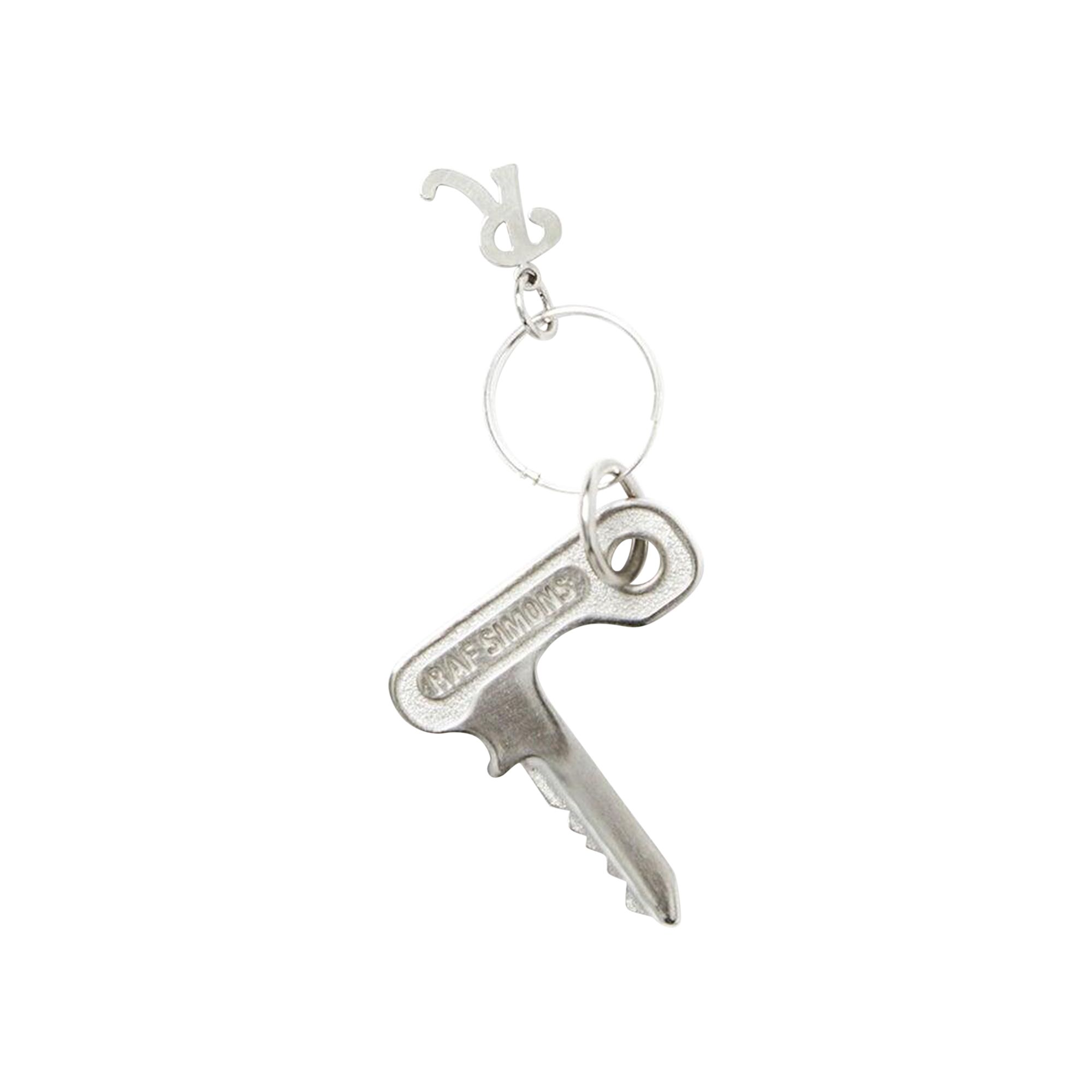 Pre-owned Raf Simons Earring With Key Charm 'silver' | Men's Size Onesize