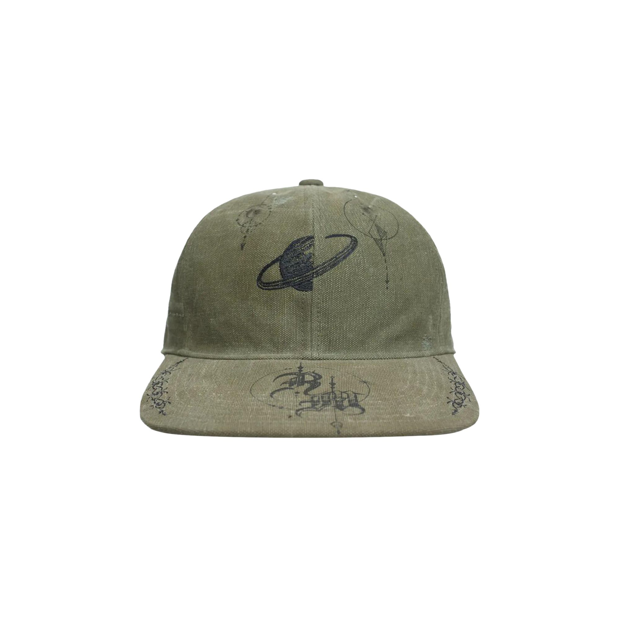 Pre-owned Readymade Tattoo Cap 'khaki' | Green | Men's Size Onesize