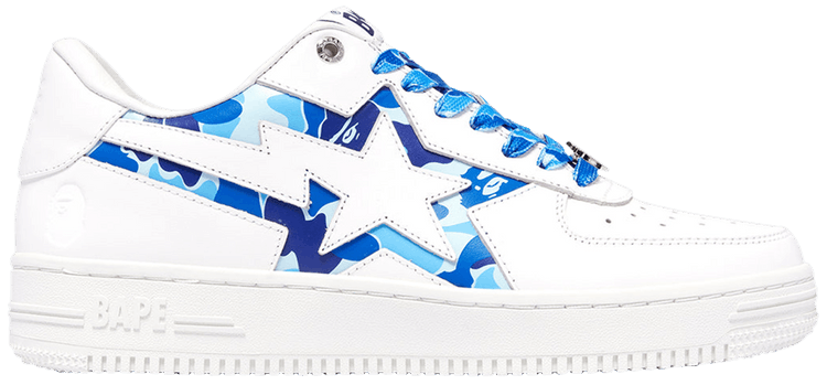 Size 11.0 Bapesta Icon ABC Camo Blue