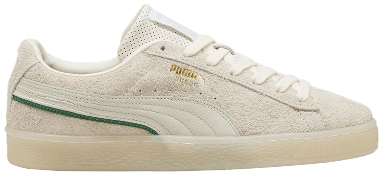 Buy Suede Classics OG Warm White Archive Green 398569 01 GOAT AU