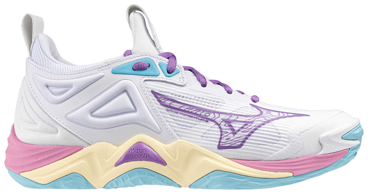 Mizuno Wmns Wave Momentum 3 White Peace Blue