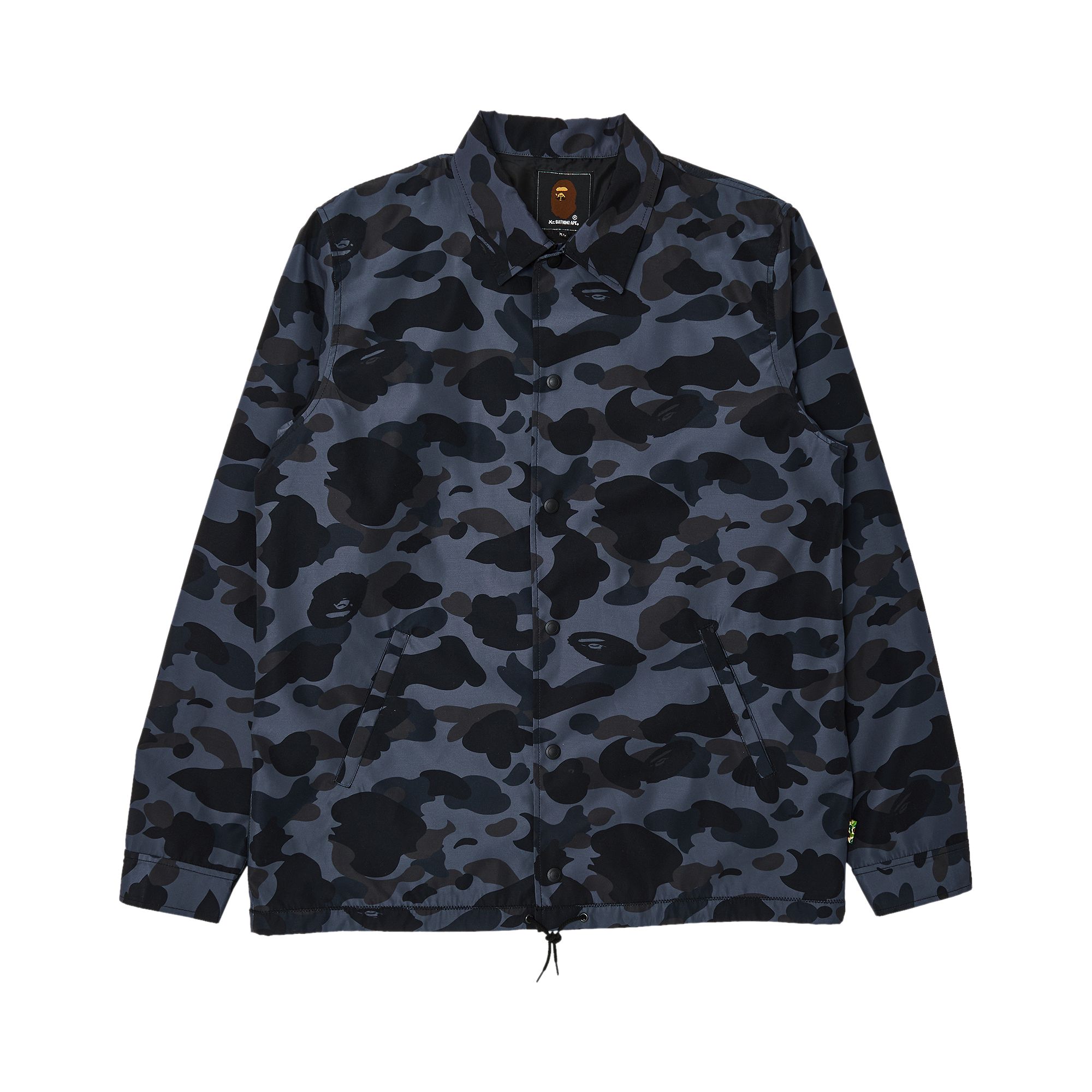 Pre-owned Bape Mr. Bathing Ape Coaches Jacket 'navy' | Blue | Men's Size Xl