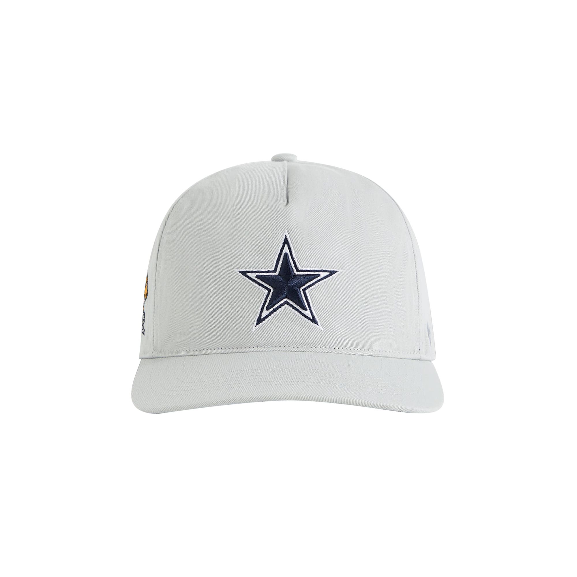Pre-owned Kith For 47 Dallas Cowboys Hitch Snapback 'ghost Grey' | Men's Size Onesize In Gray