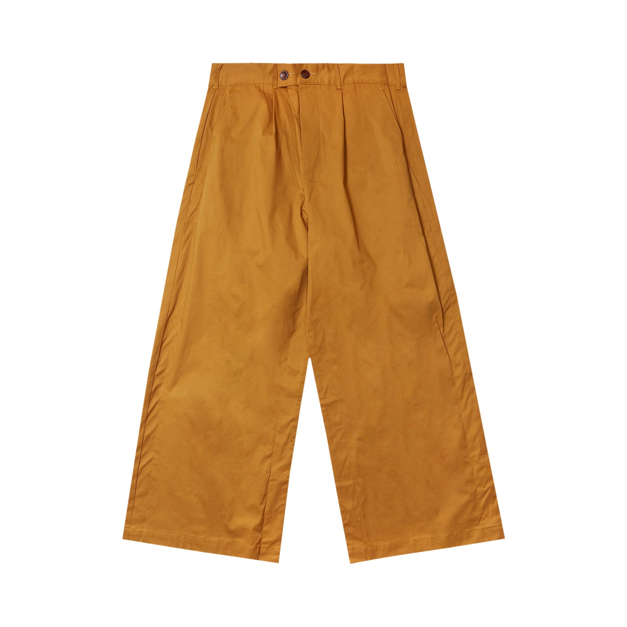 Pre-owned Aris Tatalovich Dysmorphia Trouser 'khaki' In Brown