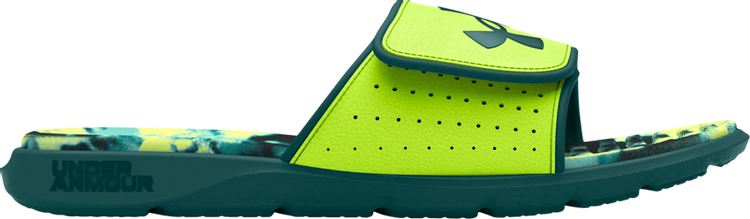 Ignite Pro Graphic Footbed Slide 'Hydro Teal Tie-Dye'
