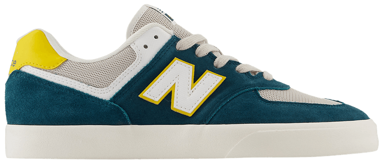 New Balance Numeric 574 Vulc Deep Ocean Sunflower