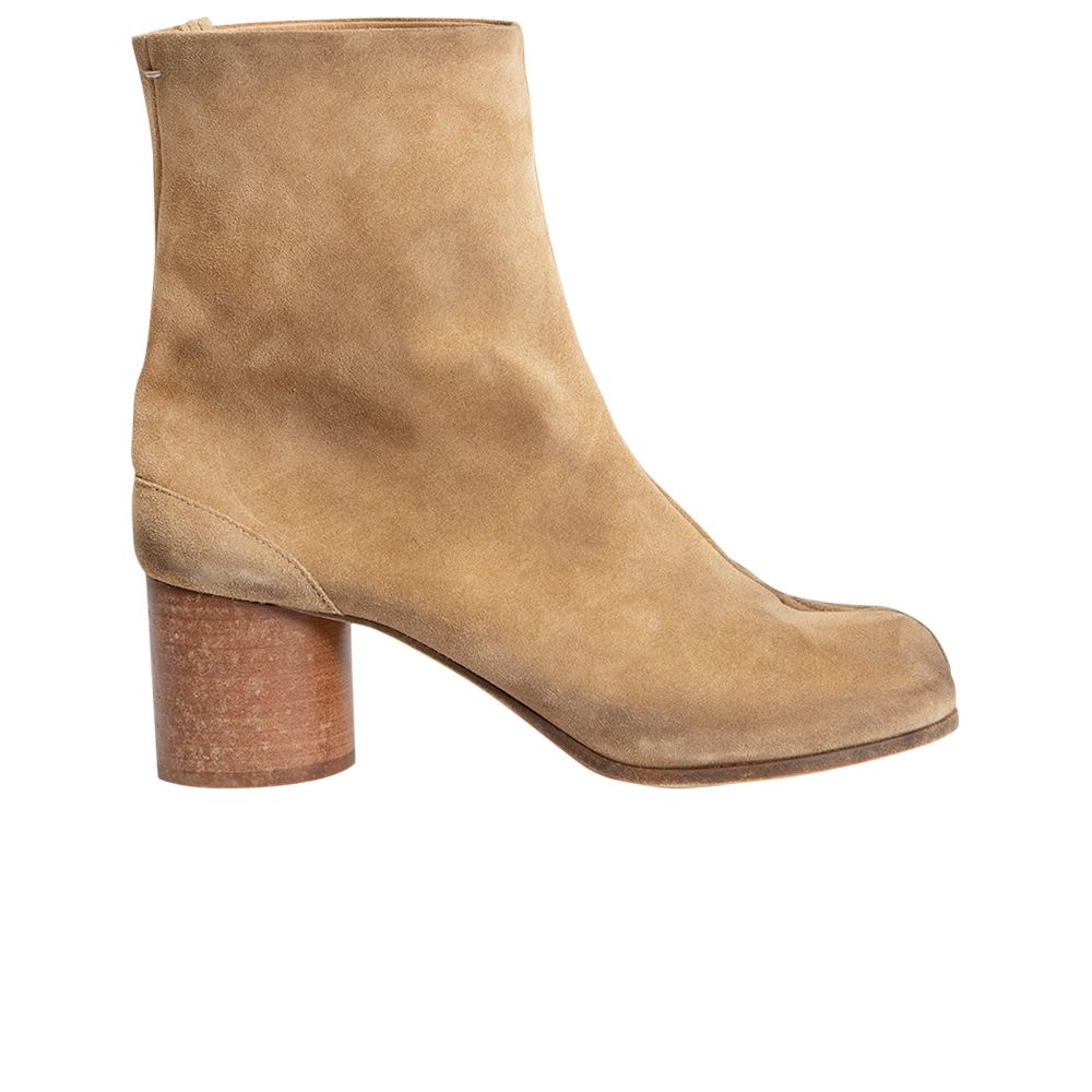 Pre-owned Maison Margiela Tabi Wmns Ankle Boot 'medal Bronze' | Cream | Women's Size 35