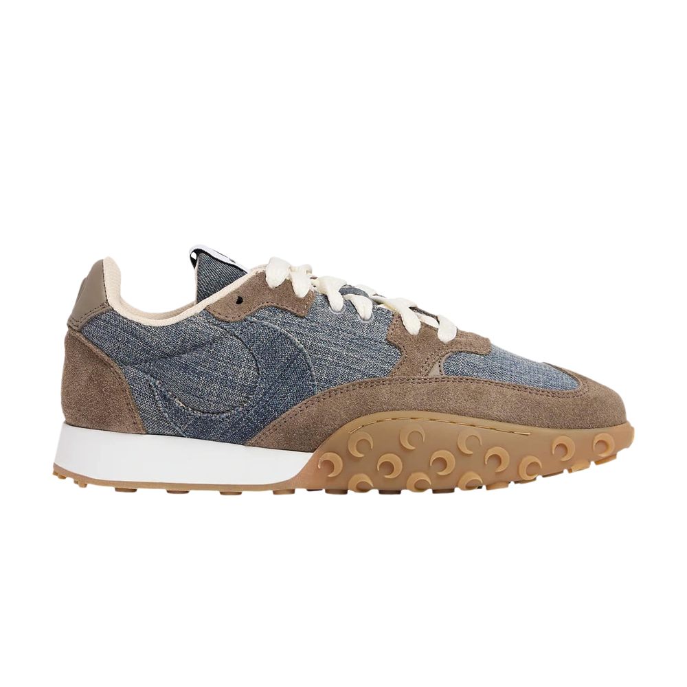 Pre-owned Marine Serre Wmns Rise Sneaker 'denim Brown' | Blue | Women's Size 40