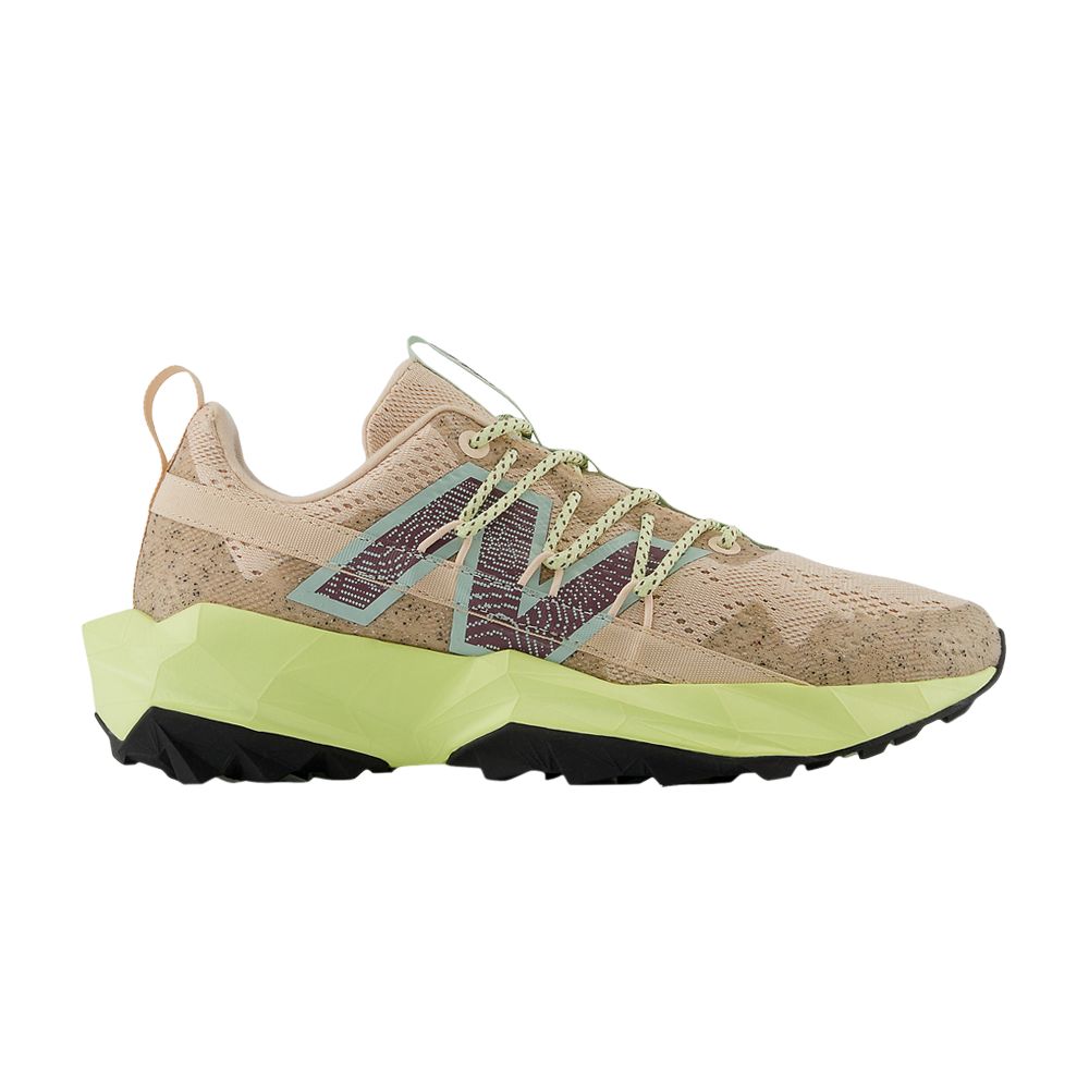 Pre-owned New Balance Wmns Tektrel 'dark Vintage Rose Limelight' In Tan
