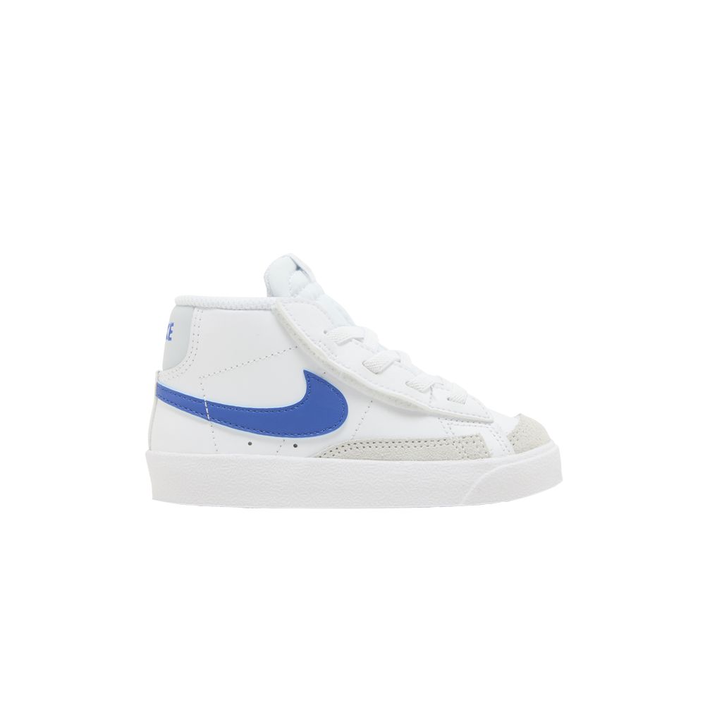Pre-owned Nike Blazer Mid '77 Td 'game Royal' | White | Infant Size 7