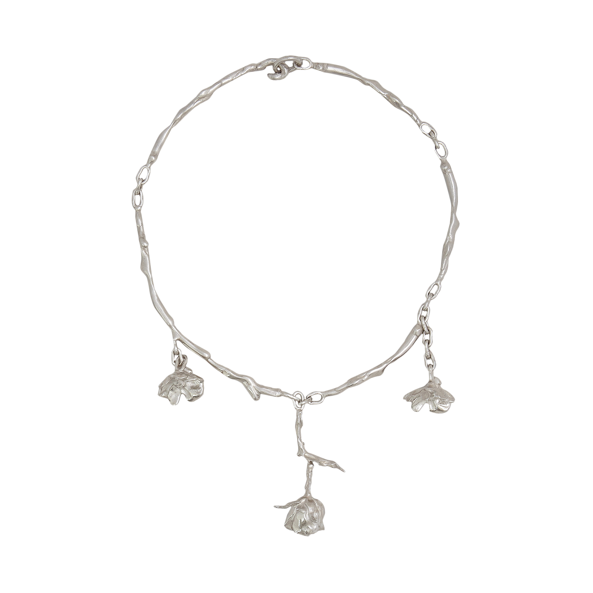Pre-owned Marni Bijoux Defile Necklace 'silver'