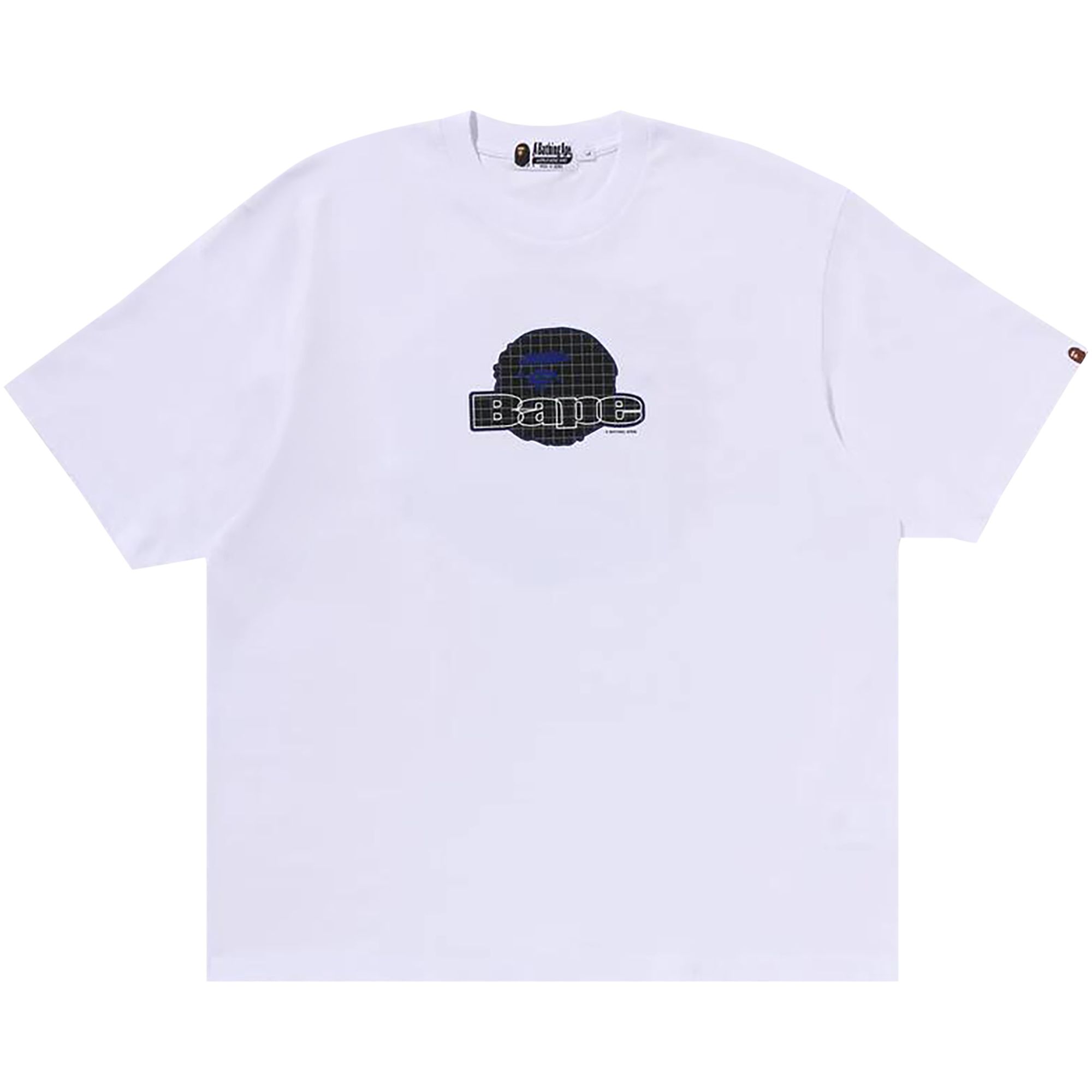 Pre-owned Bape Ape Head Relaxed Fit Tee 'white'