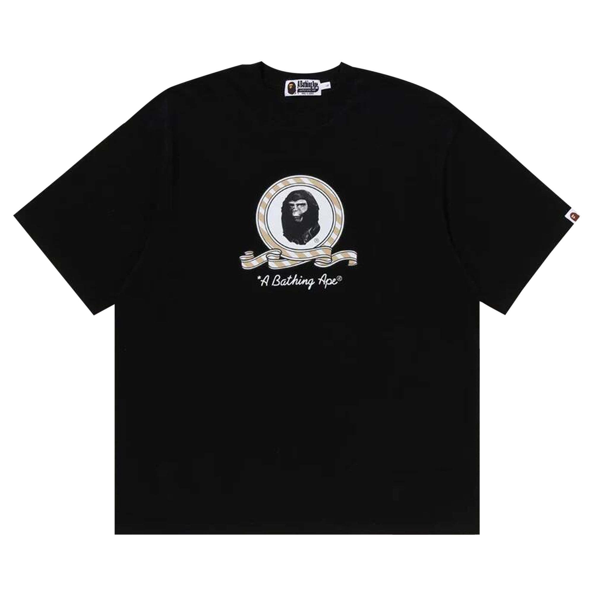 BAPE Graphic Relaxed Fit Tee 'Black' | Men's Size M