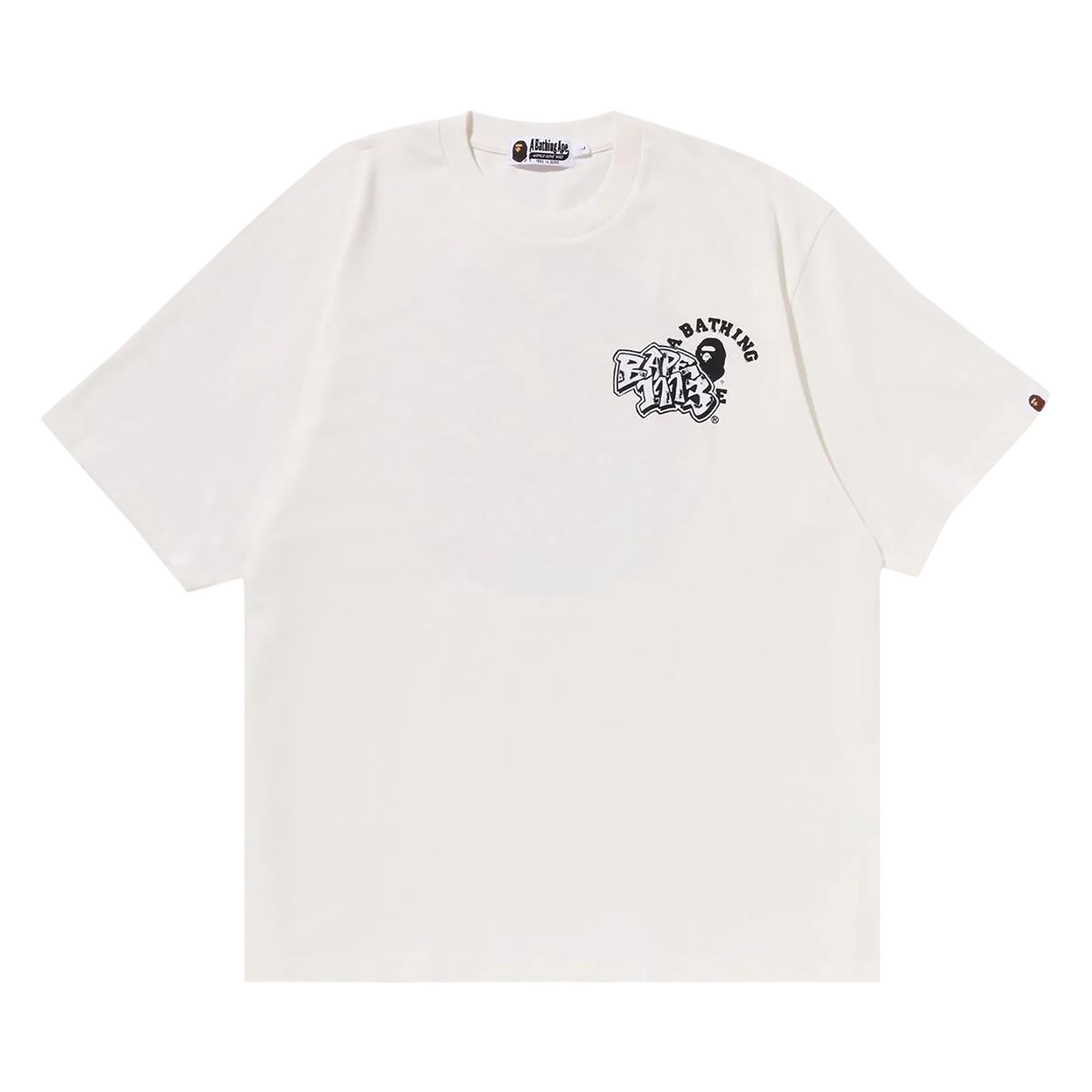 Pre-owned Bape Comics Graphic Tee 'ivory' | Cream | Men's Size Xl