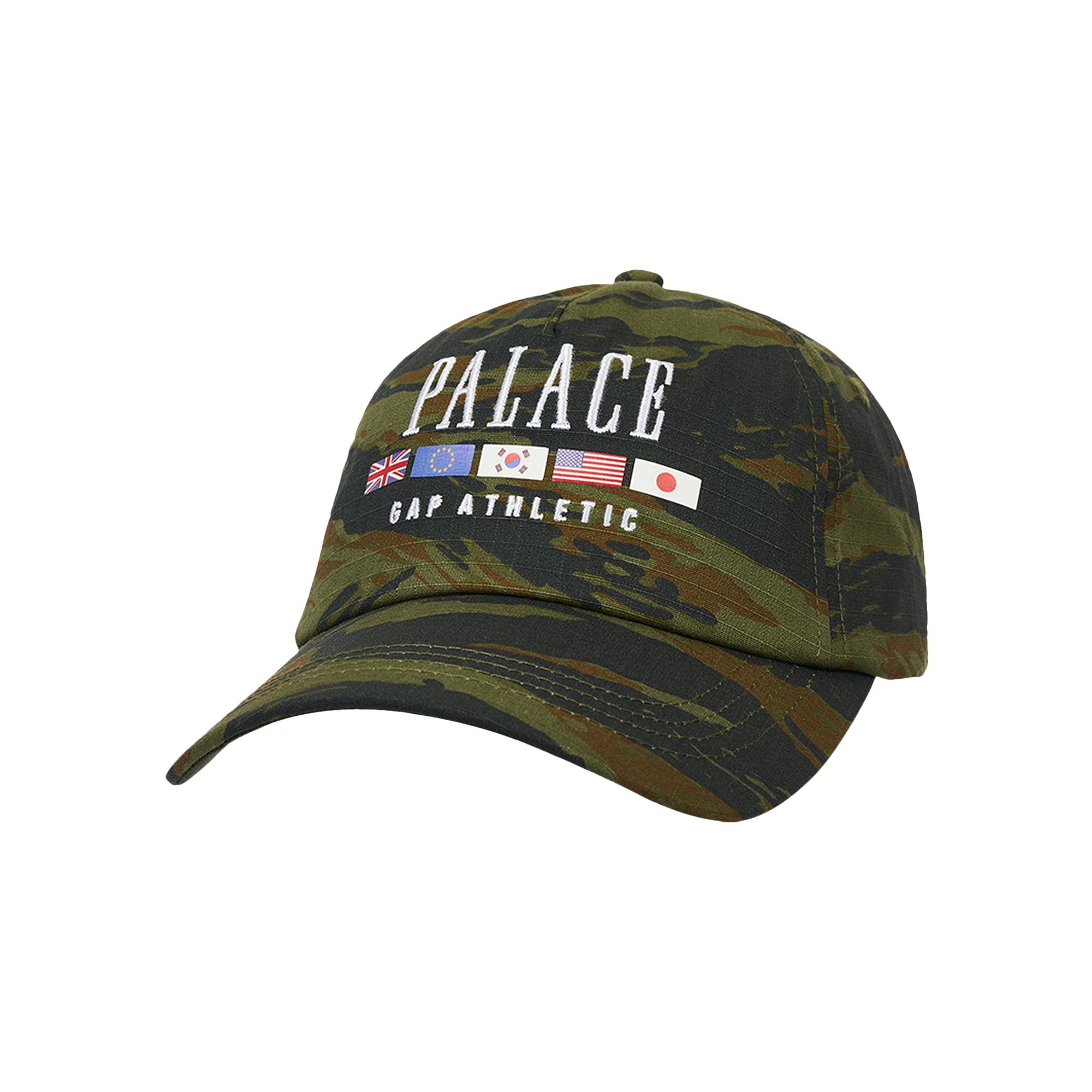 Pre-owned Palace X Gap Flag 6-panel 'camo' In Multi-color