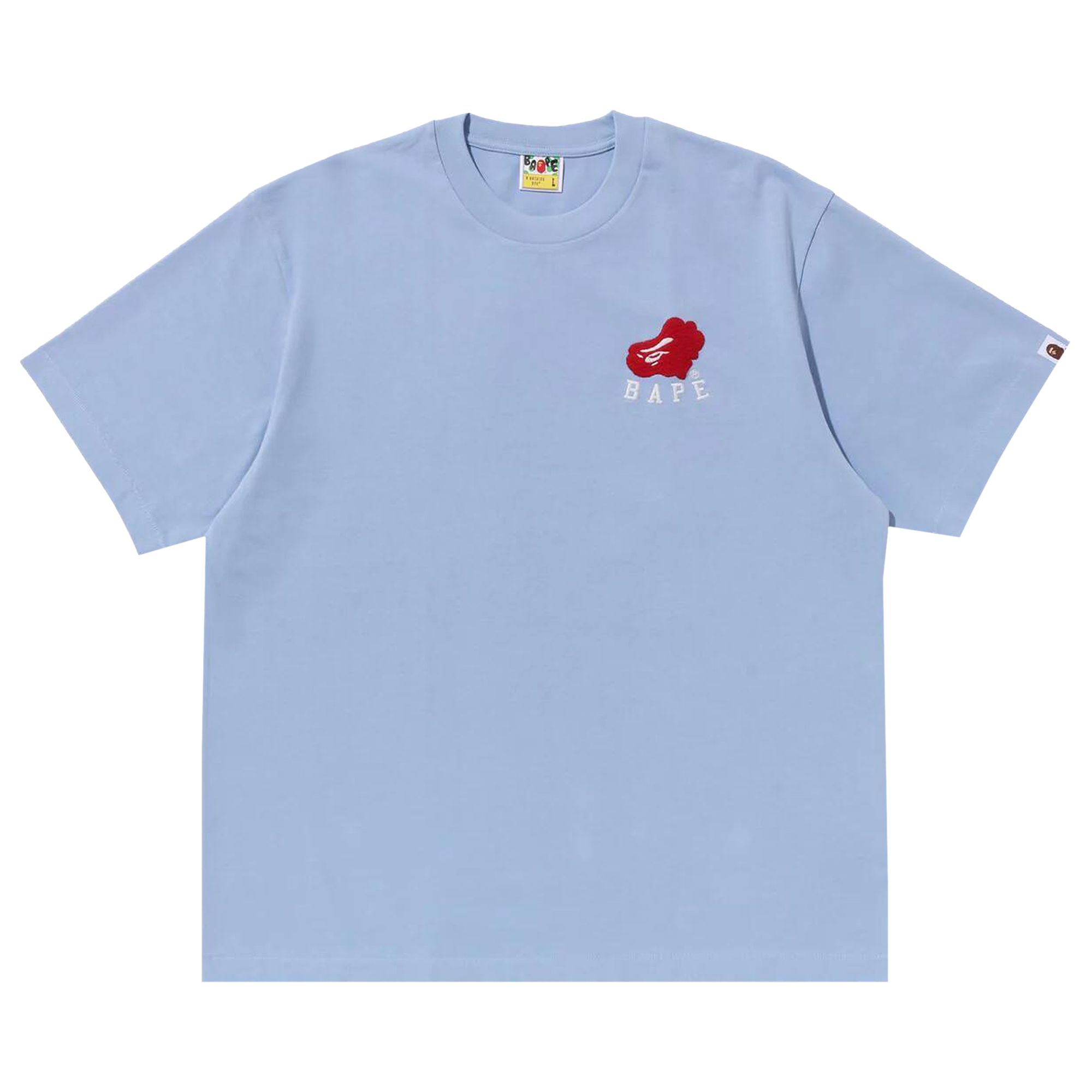 Pre-owned Bape Cloud Head Tee 'blue'