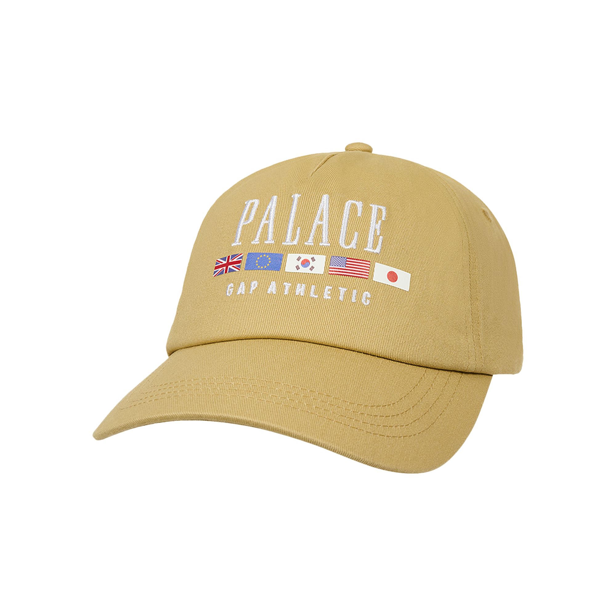 Click to view more detailed imagery on our partner's website Pre-owned Palace X Gap Flag 6-panel 'khaki' In Tan