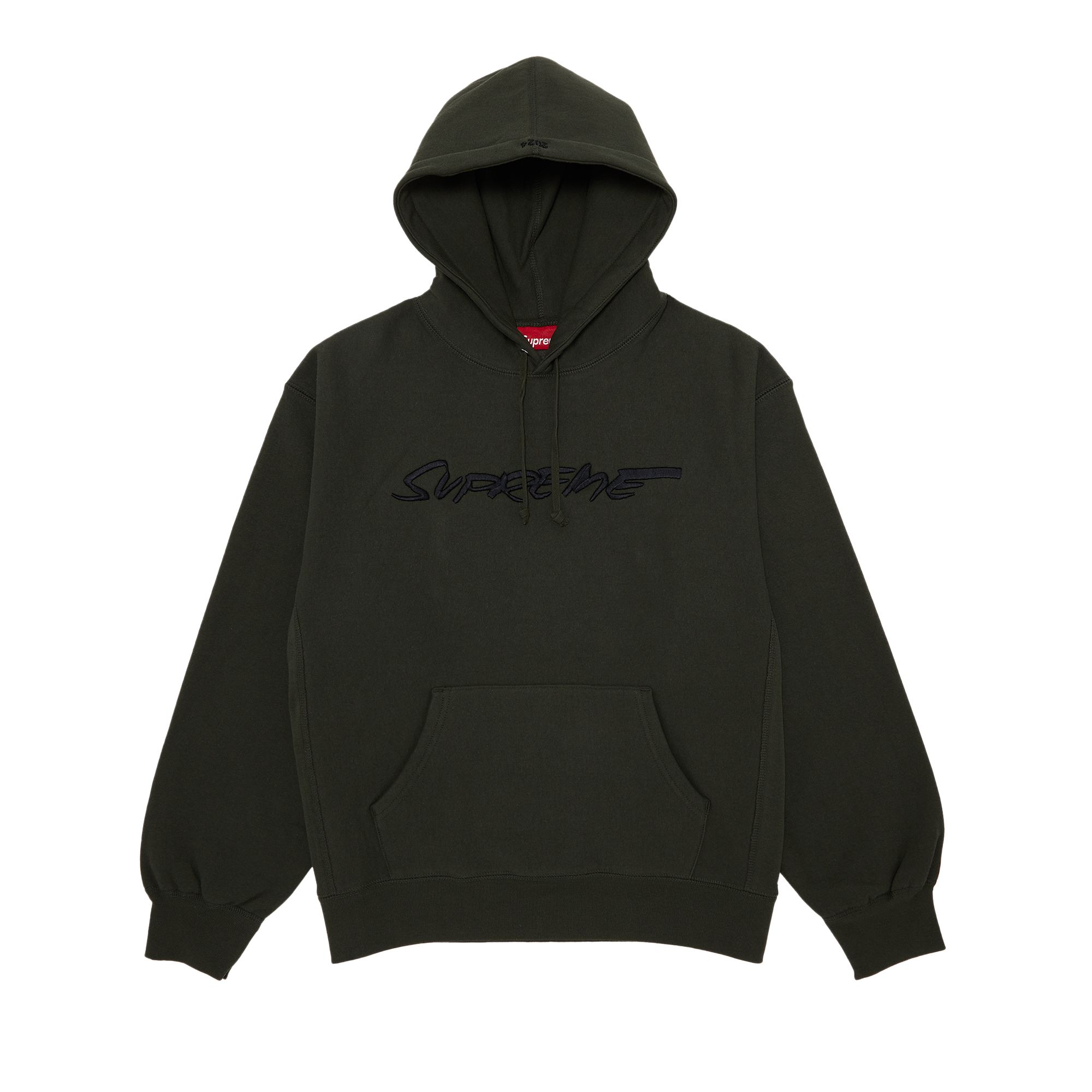 SUPREME SUPREME FUTURA HOODED SWEATSHIRT 'DARK OLIVE'