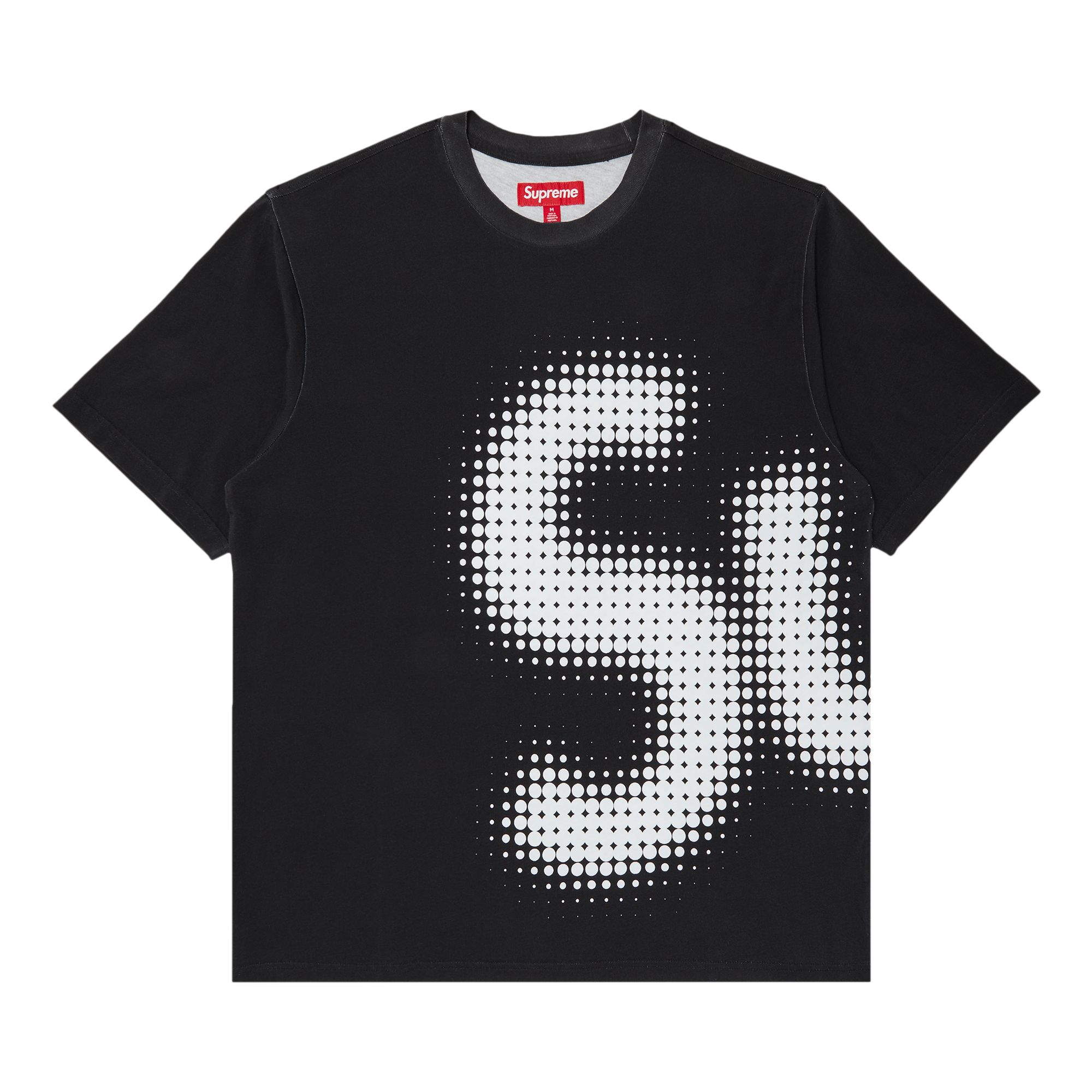 SUPREME SUPREME HALFTONE SHORT-SLEEVE TOP 'BLACK'