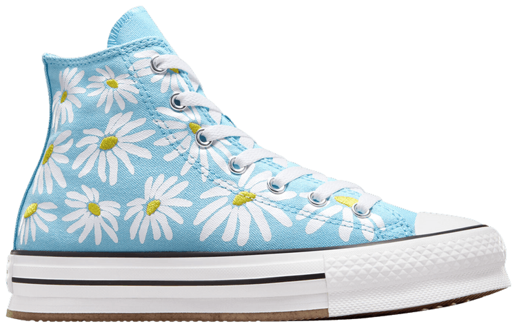 Converse Chuck Taylor All Star Lift Platform High GS Floral