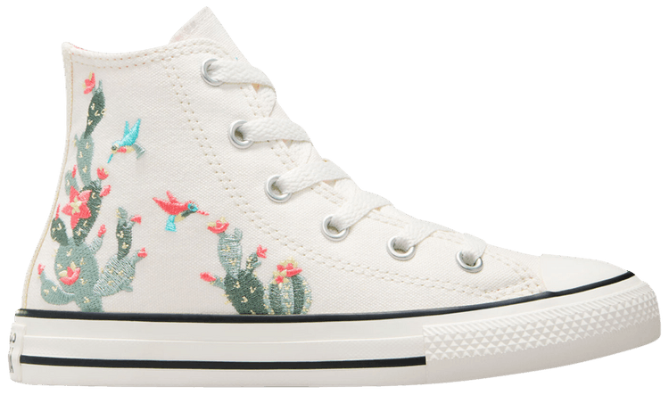 Converse Chuck Taylor All Star High PS Succulent Embroidery