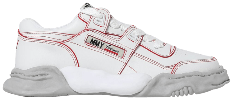 Maison Mihara Yasuhiro Parker OG Sole Leather Low White Red