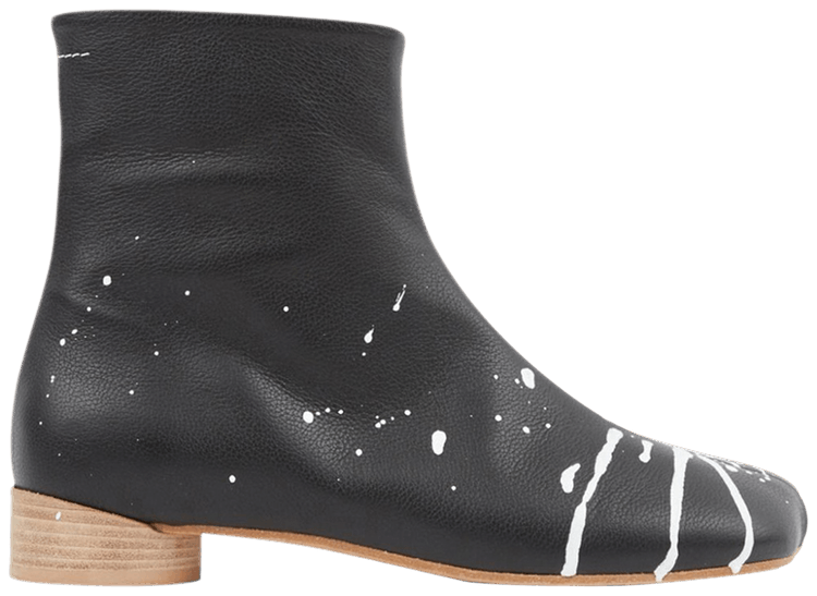 ショートブーツ・ブーティ MM6 Maison Margiela STIVALETTI ANATOMICI Buy MM6 Maison Margiela Anatomic Ankle Boot 'Black Bright