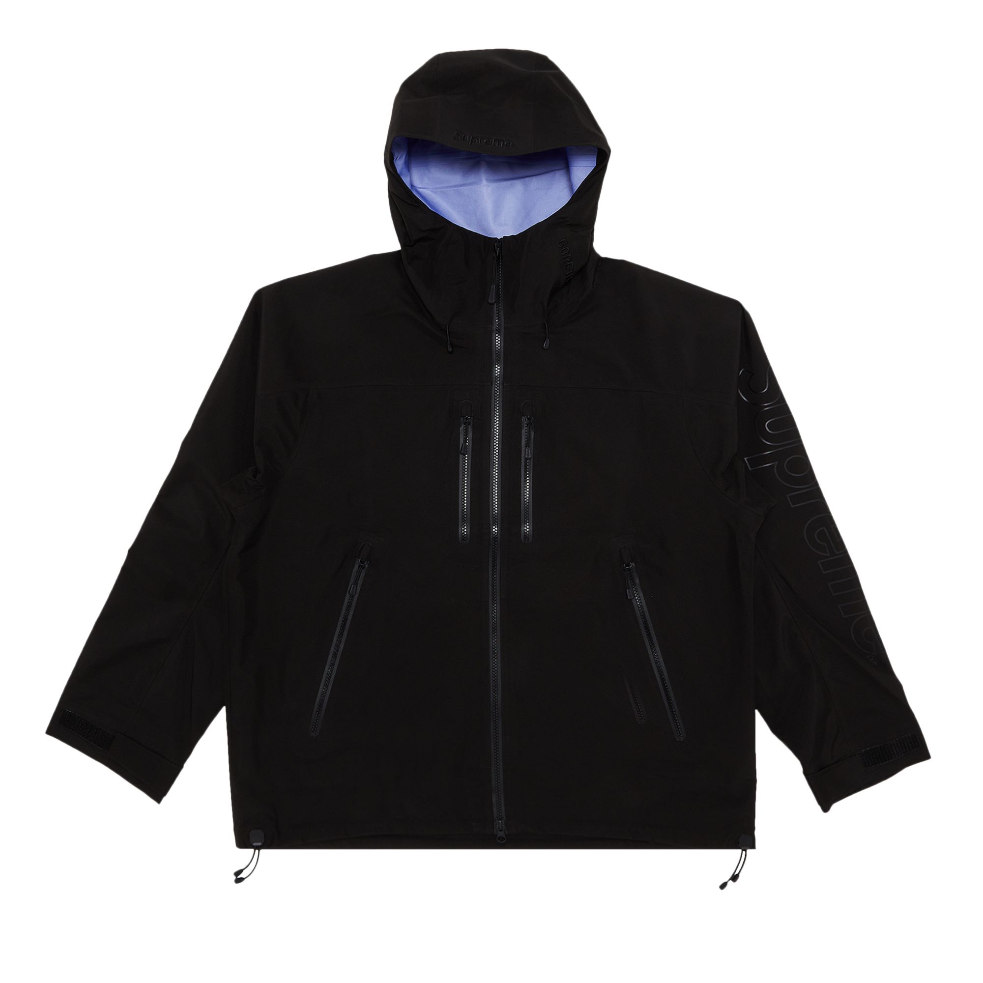 Supreme GORE-TEX Taped Seam Shell Jacket 'Black' | Men's Size L