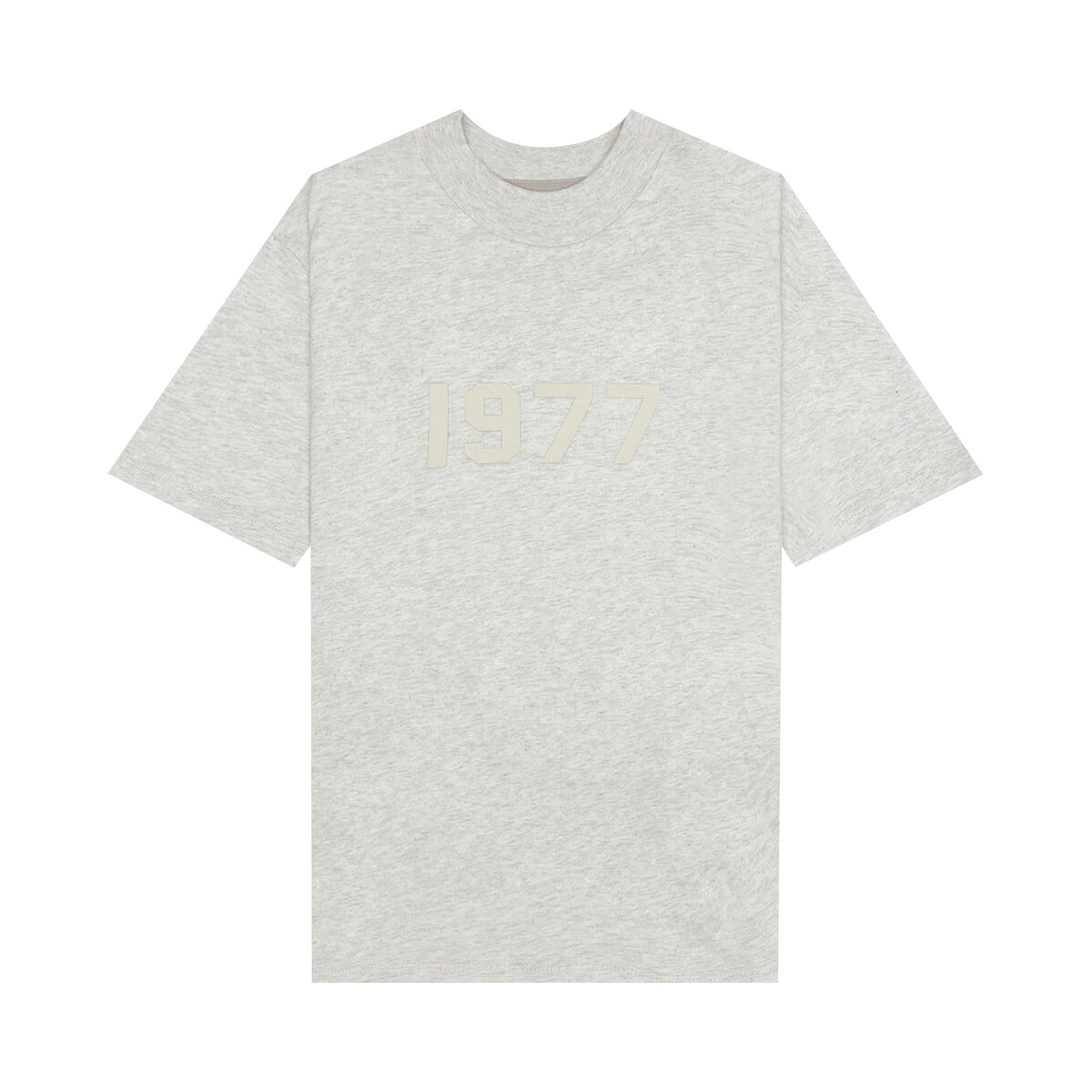 Pre-owned Essentials Fear Of God Tee 'light Oatmeal' In Grey