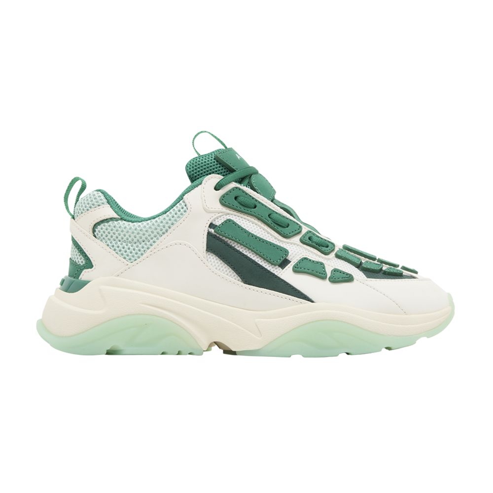 Pre-owned Amiri Wmns Bone Runner 'alabaster Green' | Cream | Women's Size 38